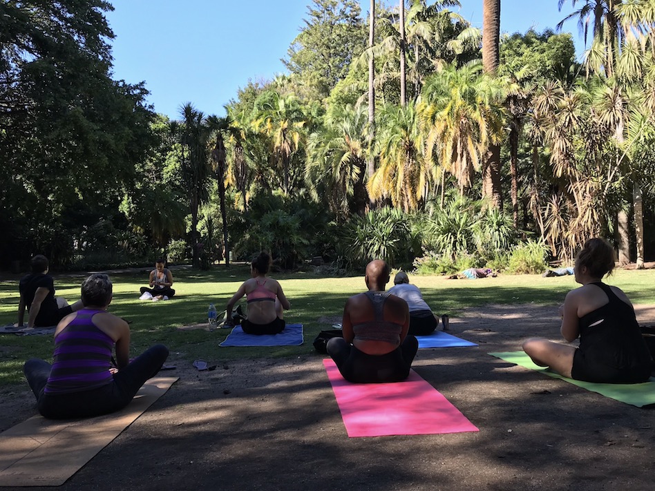 Yoga in Kaapstad, Zuid-Afrika