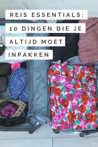 Inpakken: 10 essentials die je altijd op reis mee moet nemen
