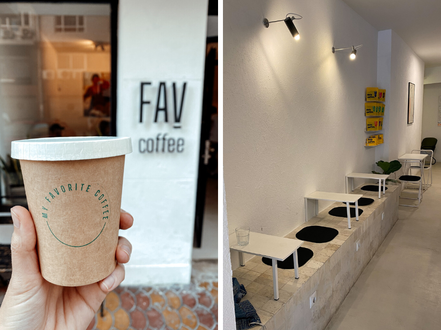 Leuke koffietentjes in Valencia waar je kunt werken: FAV Coffee