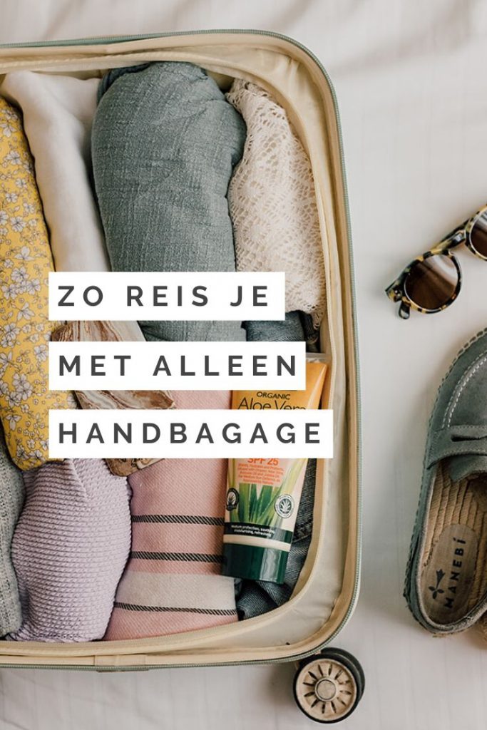 Reizen met alleen handbagage: zo doe je dat