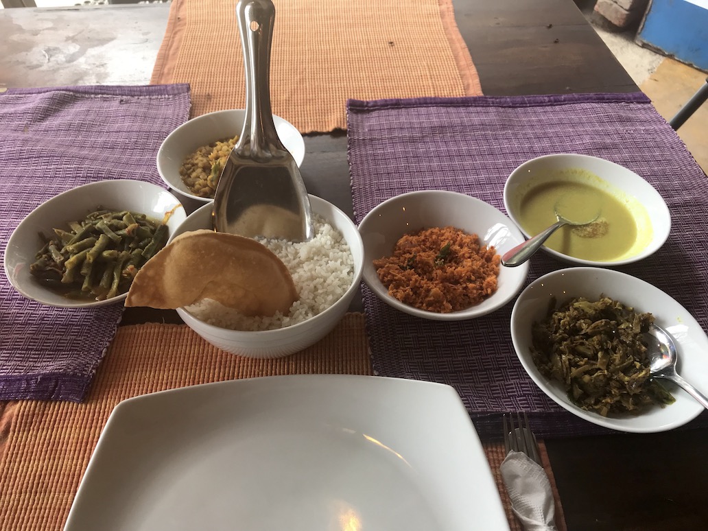 Vegan eten in Sri lanka