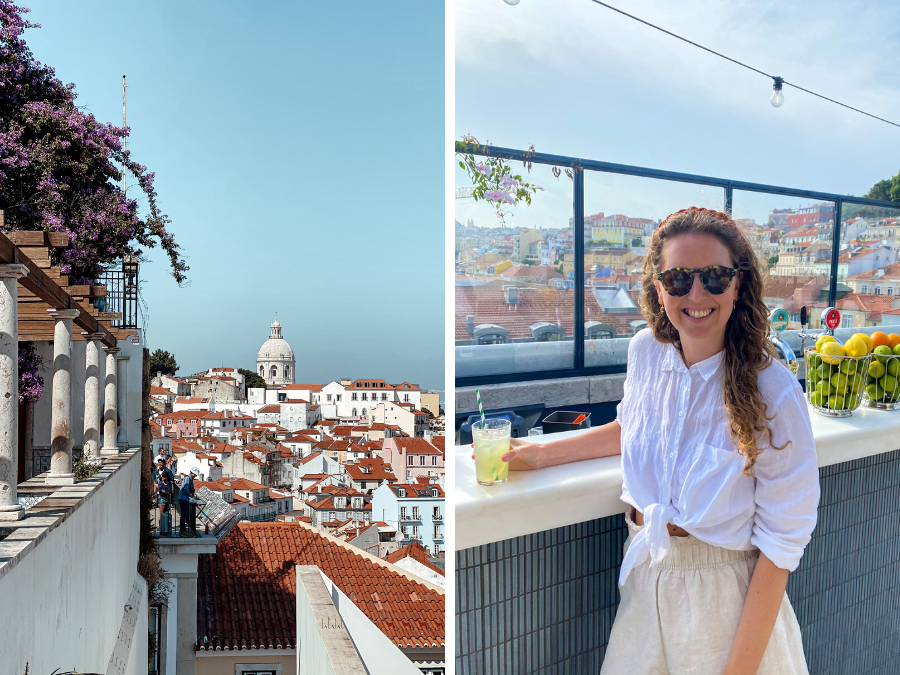 De mooiste uitkijkpunten in Lissabon: miradouros & rooftop bars