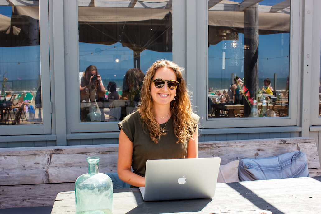 Werken strandtent zandvoort