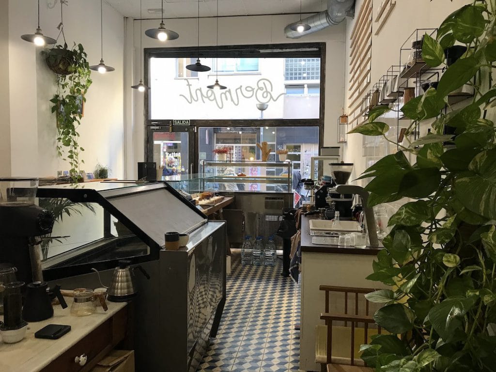 Koffietentjes in Gracia, Barcelona: Bermont Coffee