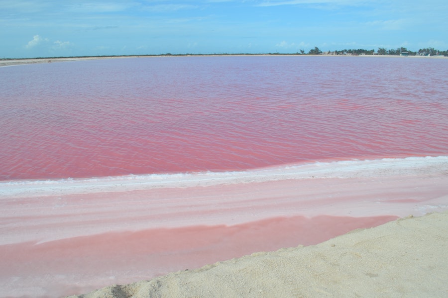 Doen in Valladolid: Het roze meer van Las Coloradas