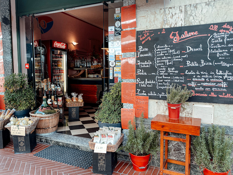 Levanto restaurant Focacceria Il Falcone