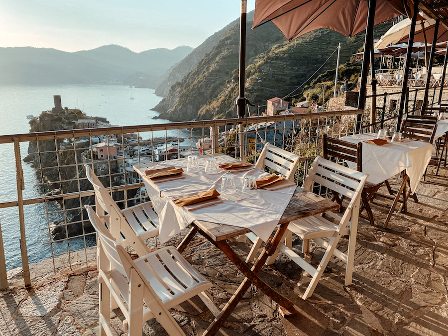 Restaurant La Torre in Vernazza, Cinque Terre, Italië