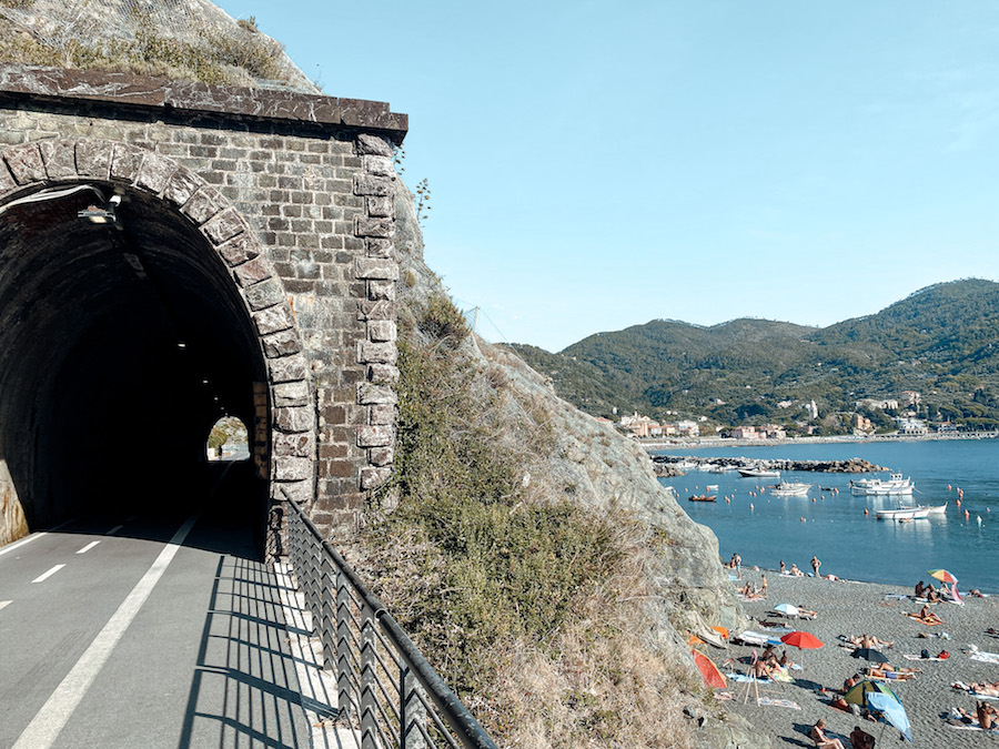 Hiken in Levanto: voormalige spoorweg