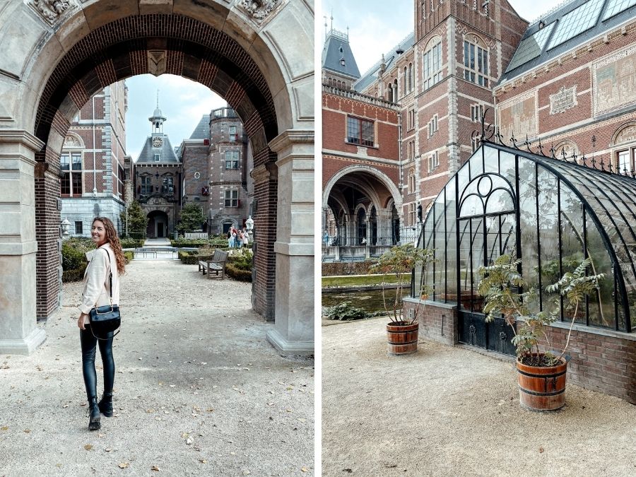 De Tuinen van het Rijksmuseum in Amsterdam