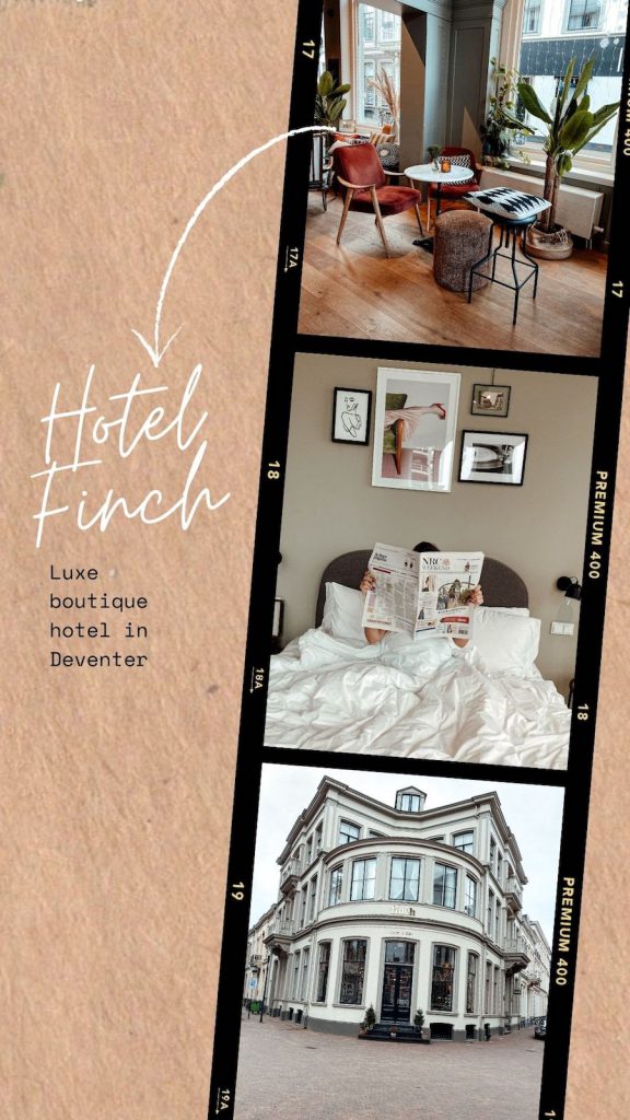 Hotel Finch: een luxe boutique hotel in Deventer