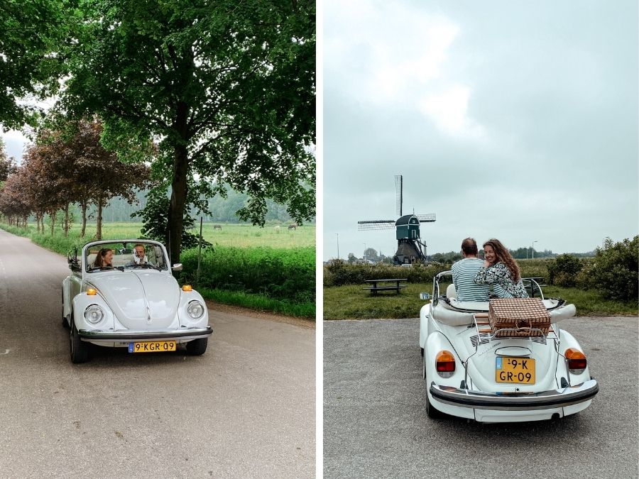 Date-idee: dagje toeren in een Volkswagen Kever Cabrio