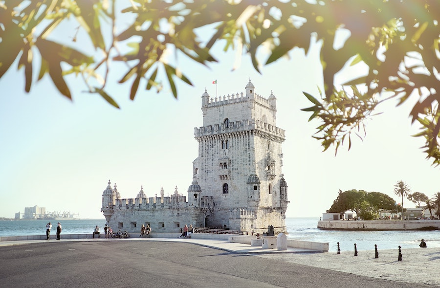 Belem Tower in Lissabon