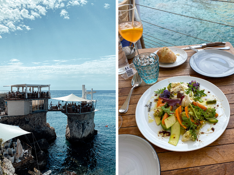 Doen in Nice: eten bij restaurant Le Plongeoir