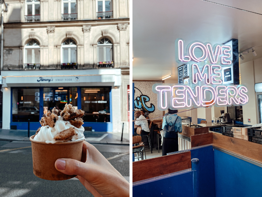 Vegan in Parijs bij Jimmy's Streetfood