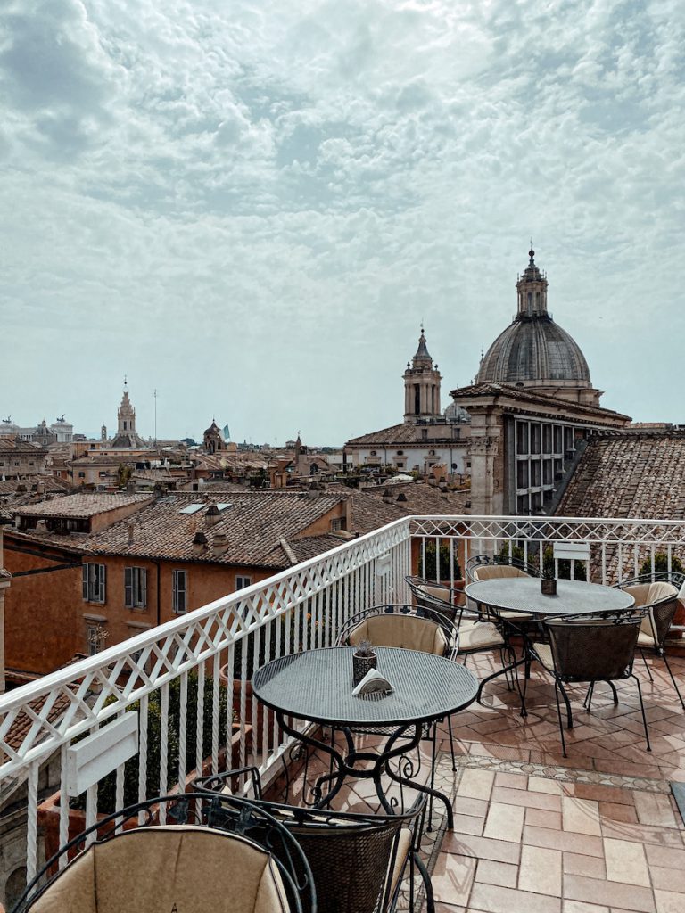 Doen in Rome: ROOFTOP BAR VAN HOTEL RAPHAEL BIO