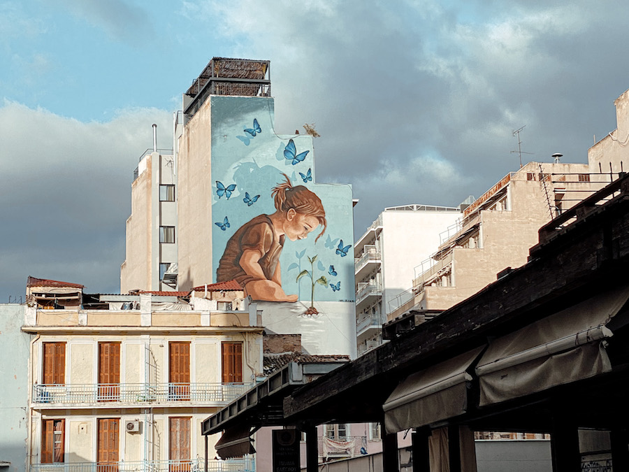 Street art in Athene