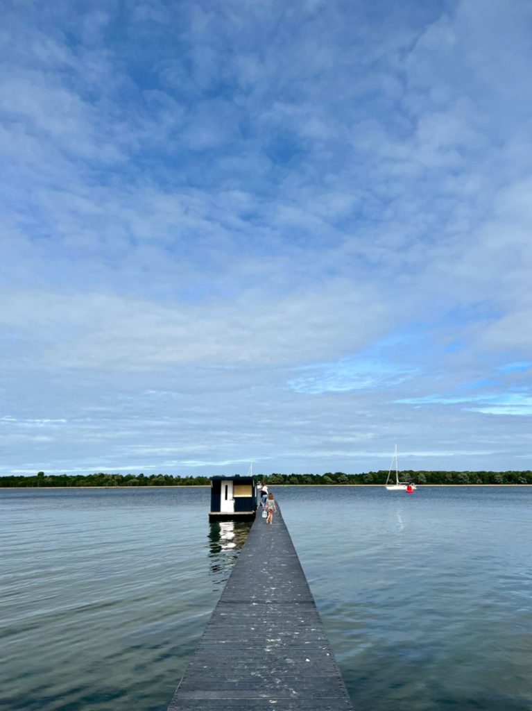 Tiny houseboat in Zeeland, Veerse Meer