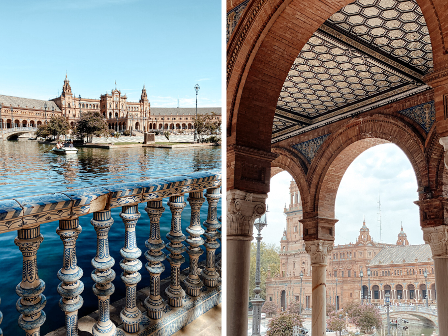 Plaza de España in Sevilla