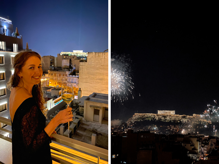 Oud en Nieuw in Athene vieren