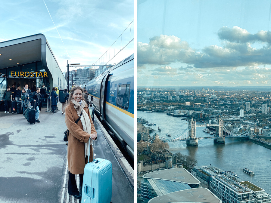 Met de Eurostar trein naar Londen reizen: mijn ervaring & tips