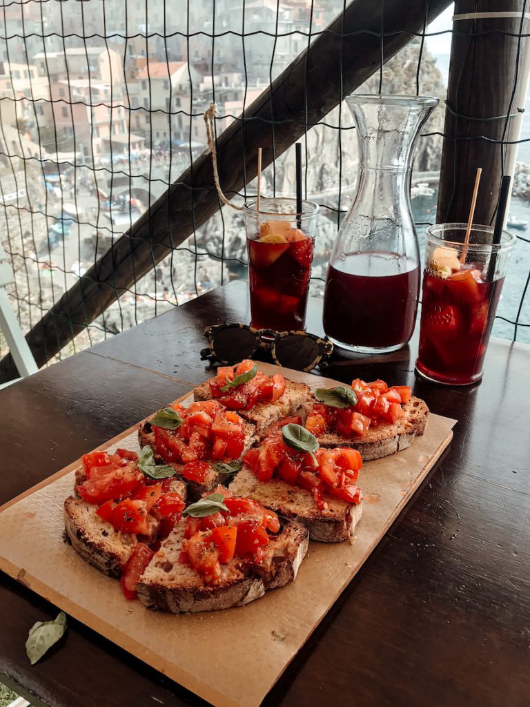 Wat te doen in Manarola: eten bij Nessum Dorma
