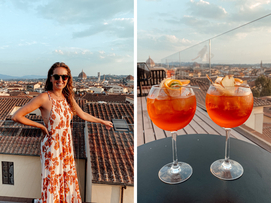 Doen in Florence: bestel een drankje bij een rooftop bar