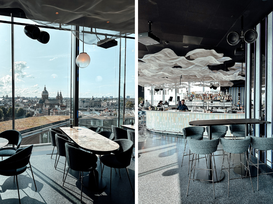 8x rooftop bars in Amsterdam: LuminAir