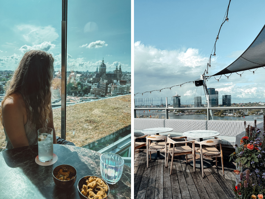 8x rooftop bars in Amsterdam met een geweldig uitzicht