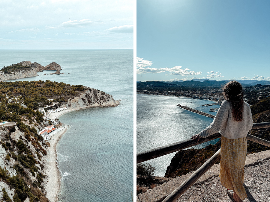 Wat te doen in Jávea: het uitzicht vanaf een mirador bewonderen