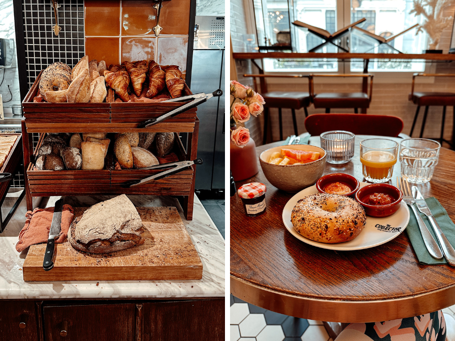 Het ontbijt bij The Collector Den Haag