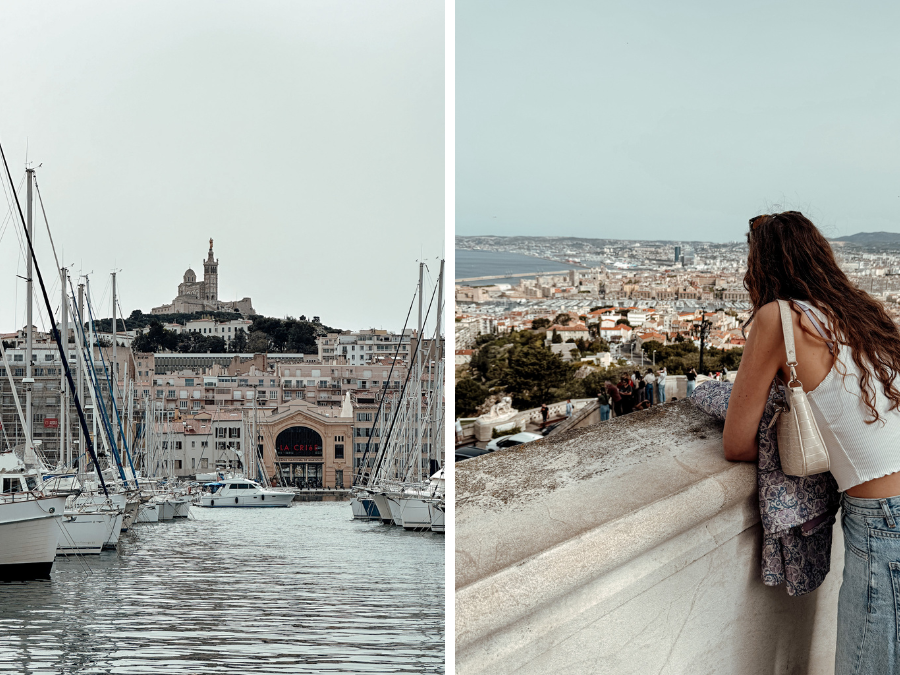 Wat te doen in Marseille: het uitzicht vanaf Notre Dame de la Garde bekijken