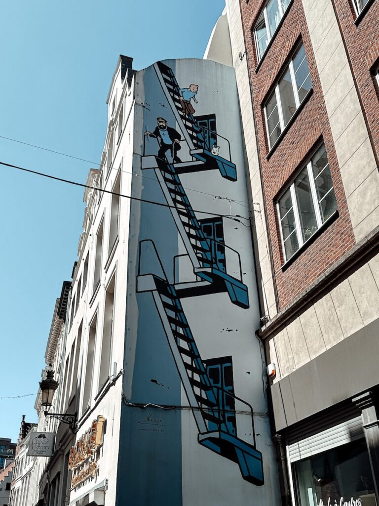 Doen in Brussel in de zomer: een stripwandeling maken