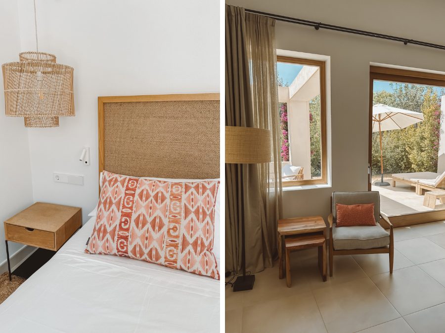 Can Lluc Rural Hotel op Ibiza: interieur superior room