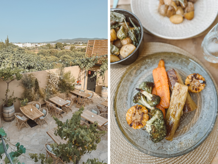 Het restaurant van Parco Ibiza in San Antonio