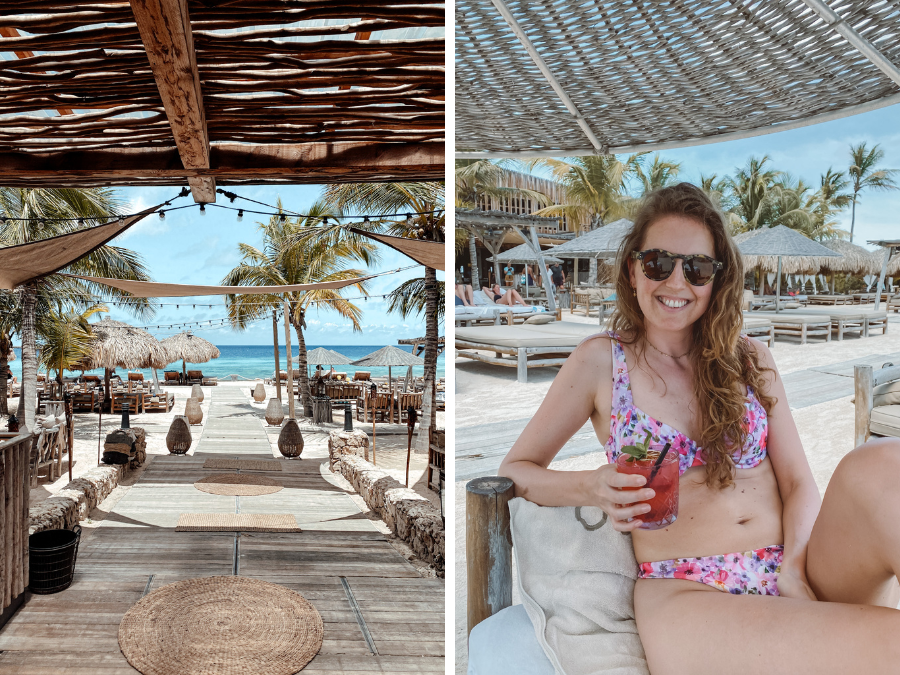 Doen op Bonaire: chillen bij beachclub Ocean Oasis
