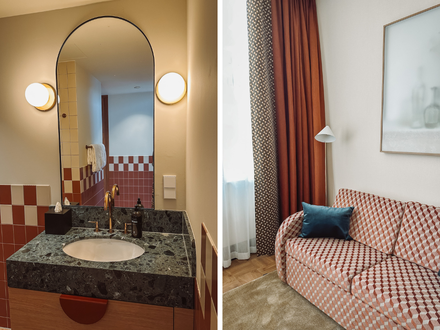 De badkamer van De Plesman in Den Haag