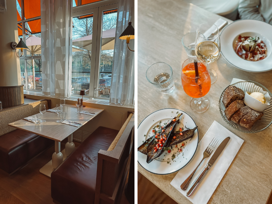 Restaurant Suus, gevestigd in hotel De Plesman in Den Haag