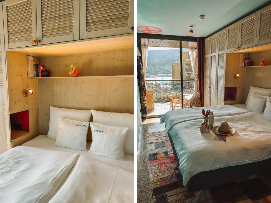 De kamer met zeezicht bij Bikini Island & Mountain Port de Sóller