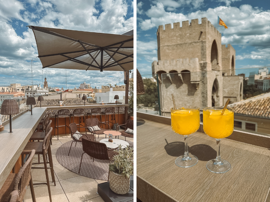 De leukste rooftop bars in Valencia: Luna de Valencia rooftop bar