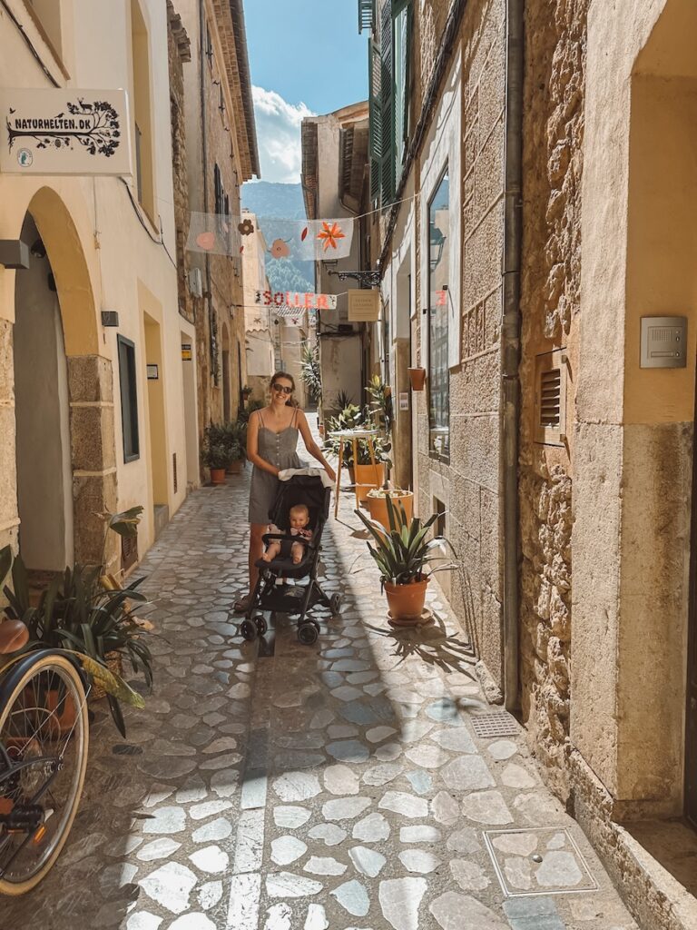 Reis kinderwagen voor vakantie Mallorca met baby