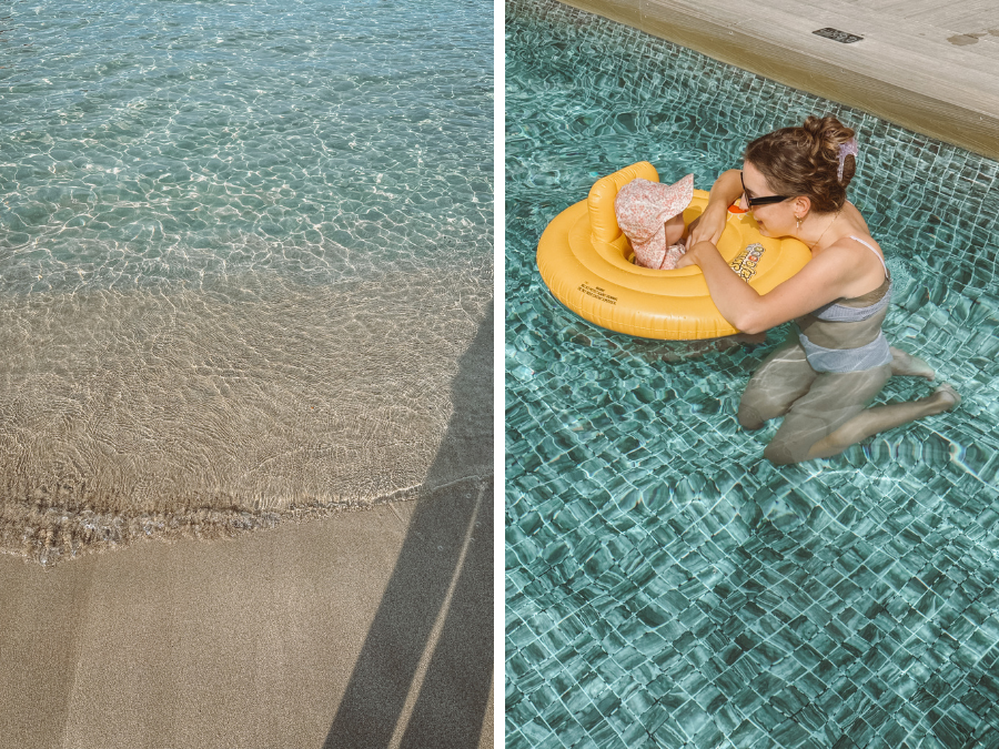 De ideale plek om tijdens een vakantie met baby op Mallorca te verblijven is Port de Sollér