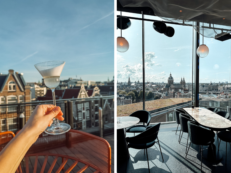 8x rooftop bars in Amsterdam met een geweldig uitzicht