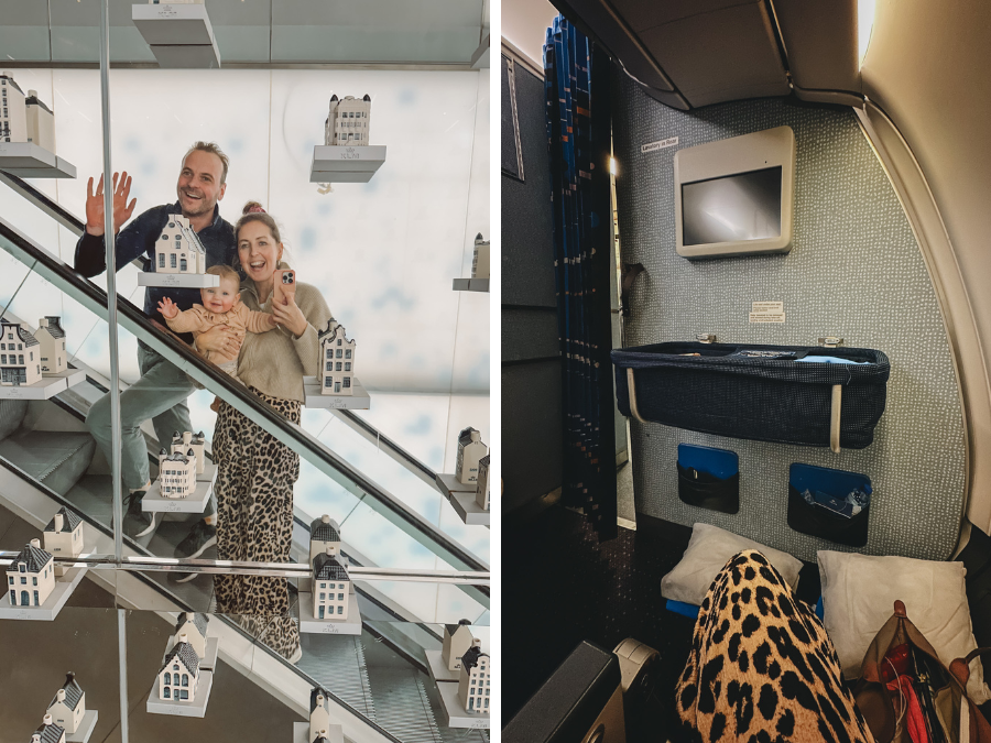 Zo overleefden we een lange vlucht met baby van 10 maanden