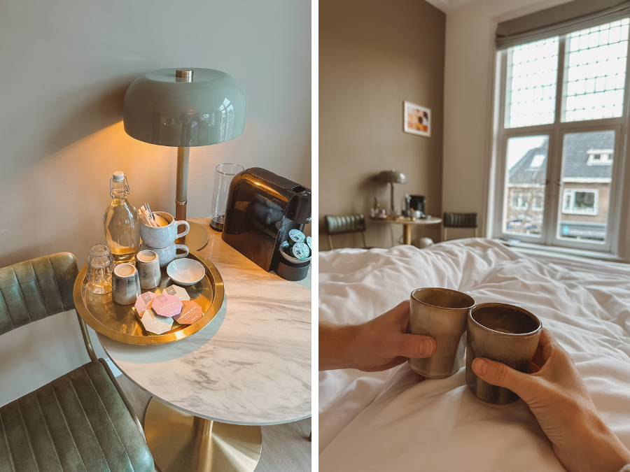 Deluxe Room bij Hotel Het Oude Raadhuis in Castricum