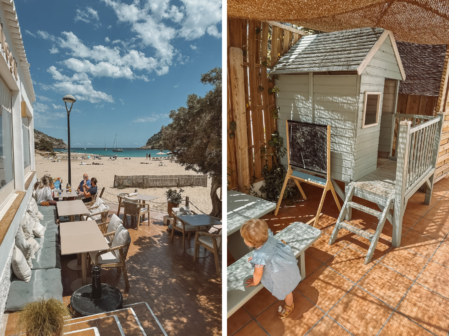 Kindvriendelijk restaurant NUN in Cala Llonga