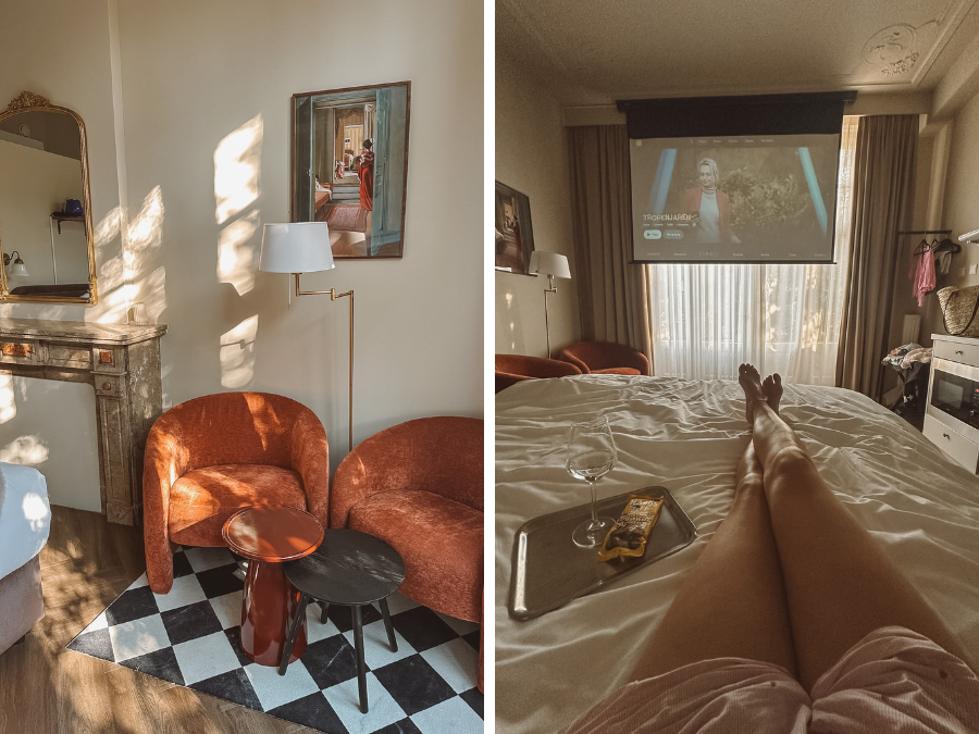 Hotel by Atelier hotelkamer met beamer