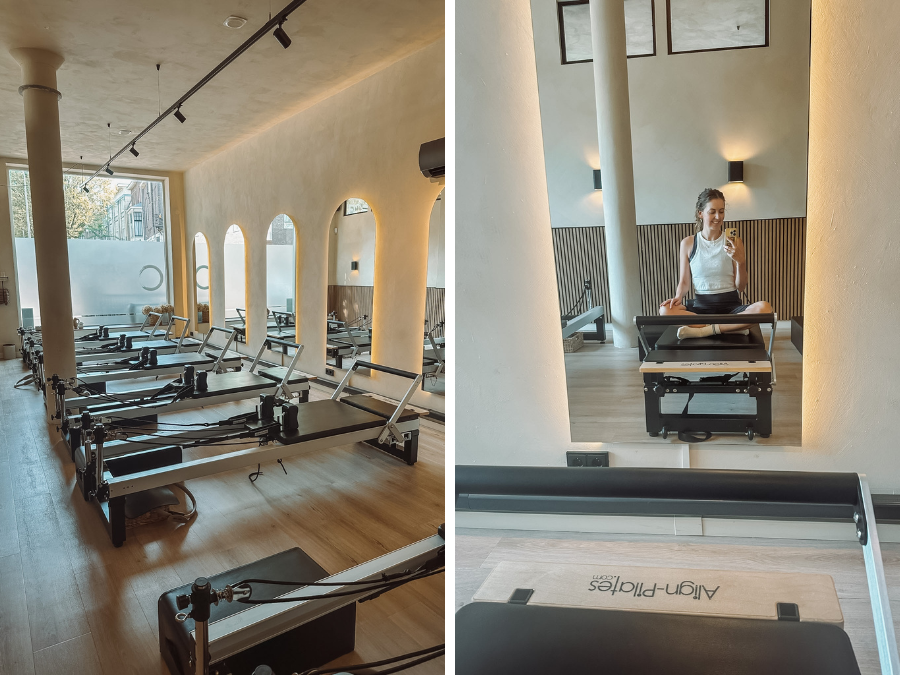 Solo trip acticiteit: een lesje reformer pilates in Nijmegen